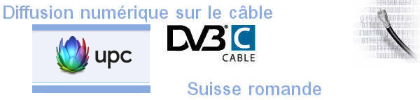 Numérique sur le câble UPC Cablecom (DBV-C)