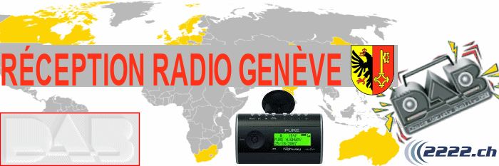 Réception radio Genève